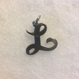 Janes Avery sterling “L” pendant